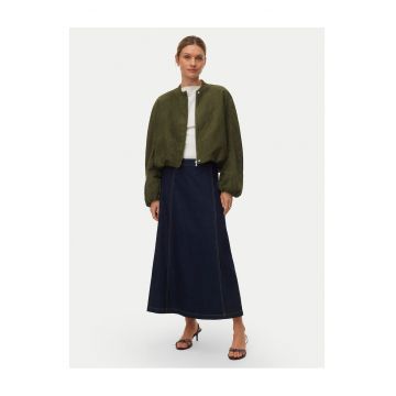 Geaca bomber  50% poliester reciclat - 50% poliester - Verde - Verde