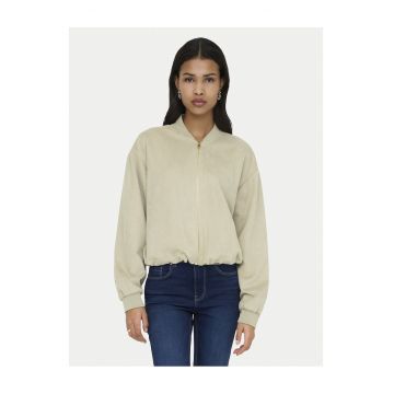 Geaca bomber dama - Bej