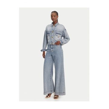 Geaca de blugi Femeie -  55% bumbac - 41% lyocell - 4% kapok - Albastru - Albastru