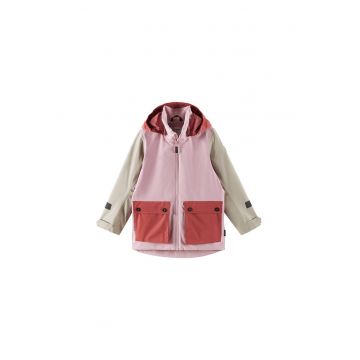 Geaca de ploaie roz pentru copii - Roz