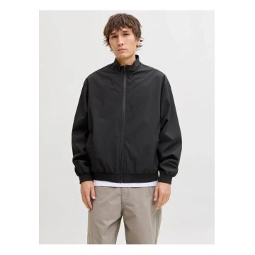 Jacheta bomber barbati - Regular fit - Negru - Negru