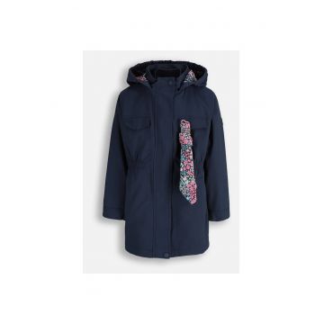 Jacheta copii  bleumarin - hanorac detasabil - impermeabil -