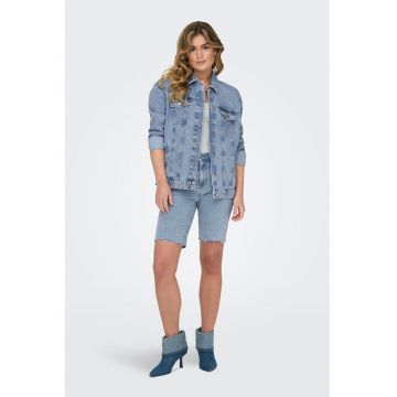 Jacheta lejera din denim - Albastru deschis