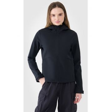 Jacheta Softshell  neagra - gluga reglabila - rezistenta la vant - membrana NeoDry 5000