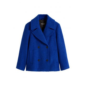 Palton dama -  lana - 549879 - Albastru