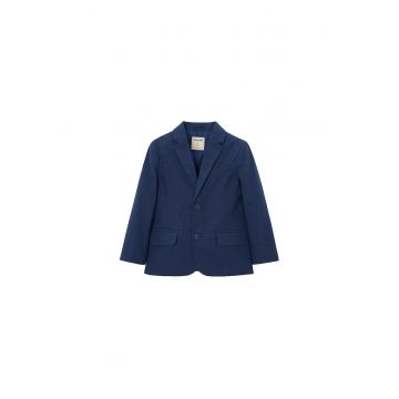 Sacou baieti -  bleumarin - bumbac - 90% bumbac