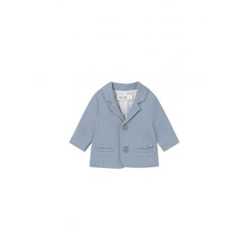 Sacou copii -  bumbac - albastru - 95% bumbac - 5% elastan