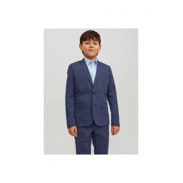 Sacou super slim fit Solar - Bleumarin