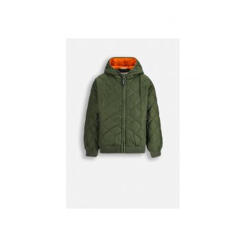 Geaca copii -  kaki - material textil