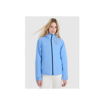 Geaca de tranzitie  albastra - cu membrana NeoDry 5000 - reglabila - hidrofoba - set pentru femei - XXL