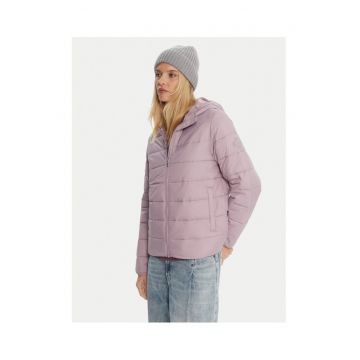 Geaca de tranzitie dama -  violet - nailon