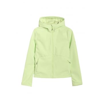 Geaca softshell  F320 - verde - poliester - protectie impotriva vantului