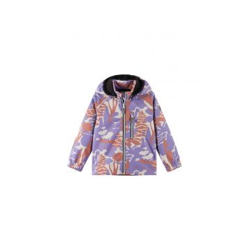 Geaca softshell  violet - poliester reciclat - fete - Violet/Mov