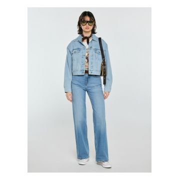 Jacheta din denim Ella
