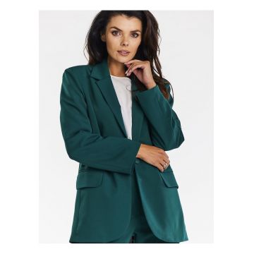 Jacheta eleganta -  verde - material de inalta calitate - potrivire lejera