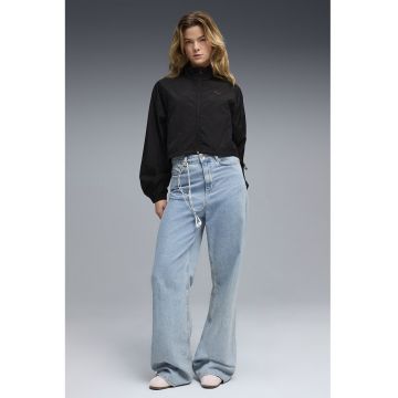 Jacheta scurta cu maneci raglan Her - Negru