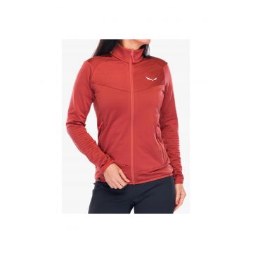 Jacheta sport dama -  Rosu - Poliester/Elastan
