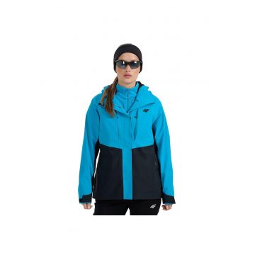 Jacheta trekking  NeoDry 10000/8000 - albastra - rezistenta la apa - cu gluga integrata -
