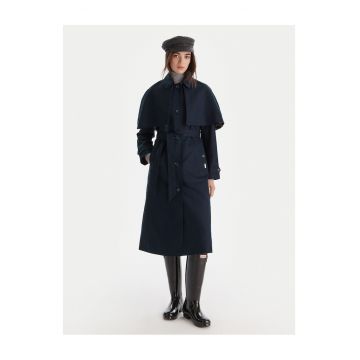 Trench dama  bleumarin - elegant