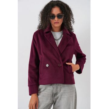 dama - Textil - Rosu Burgund - Visiniu