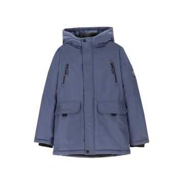 Geaca baieti  poliester - bleumarin