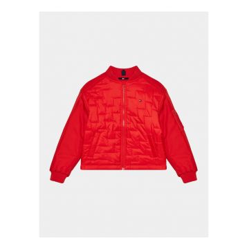 Geaca bomber cu fermoar -