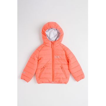 Geaca cu vatelina si gluga Zenon - Coral