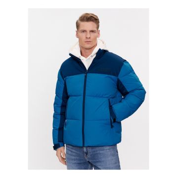 Geaca de iarna matlasara colorblock -