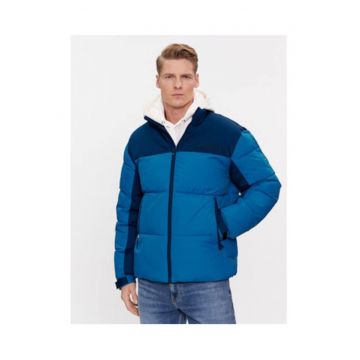 Geaca de iarna matlasara colorblock -