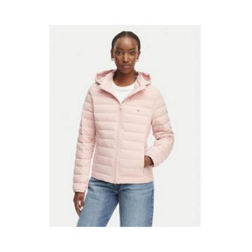 Geaca de puf slim fit cu gluga