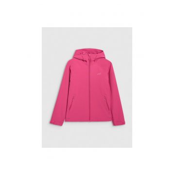 Geaca de tranzitie  roz - membrana NeoDry 5000 - pentru femei - poliester - 64558 - Fucsia