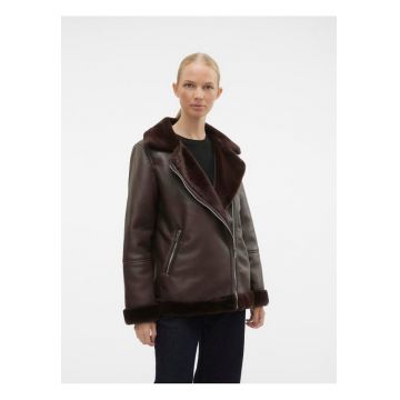 Geaca regular fit cu fermoar -