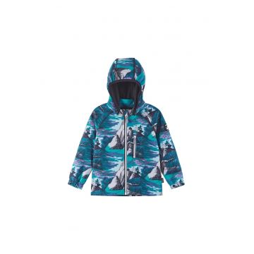 Geaca softshell copii -  colorat - poliester reciclat