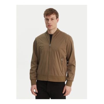 Jacheta bomber cu fermoar -