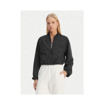 Jacheta bomber cu fermoar -