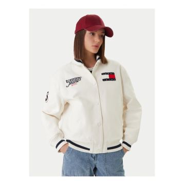 Jacheta bomber cu logo brodat -