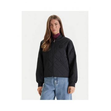 Jacheta bomber cu mansete elastice -