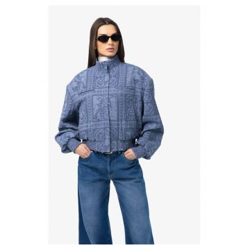 Jacheta bomber Lara - Albastru