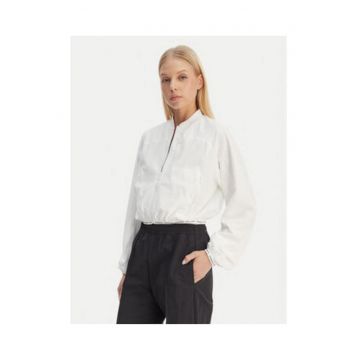 Jacheta bomber uni cu fermoar -