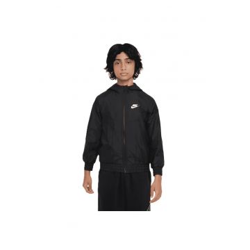 Jacheta copii  K NSW RPL WR HD JKT - Poliester - Negru -