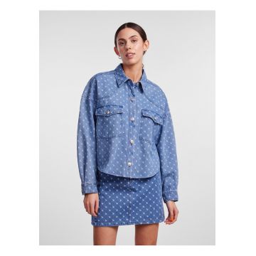Jacheta denim cu nasturi