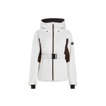 Jacheta schi dama  FWC'Cruz Hybrid Belted - Alb/Negru