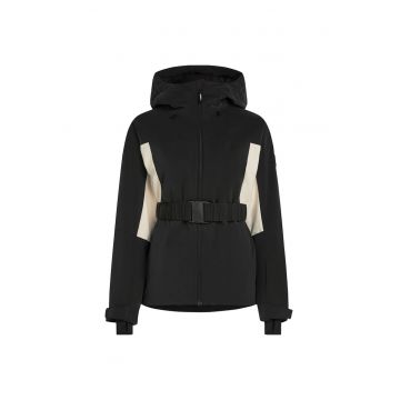 Jacheta schi dama  FWC'Cruz Hybrid Belted - Alb/Negru