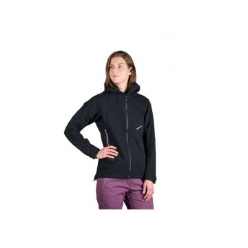 Jacheta softshell 3L femei Chandra - Negru