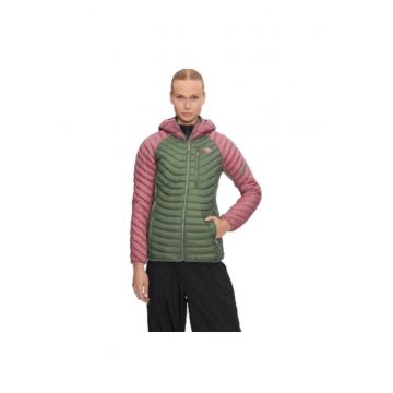 Jacheta sport femei  08-70915 - sintetic - plastic - verde roz -