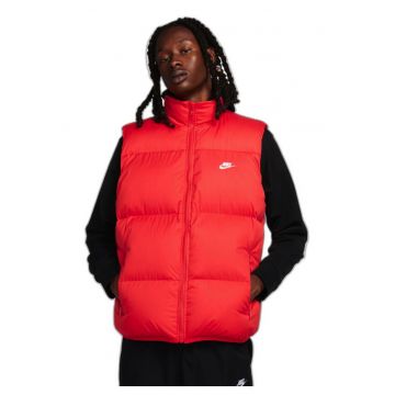 Vesta barbati  M NK TF CLUB PUFFER VEST - Poliester - Rosu - Rosu