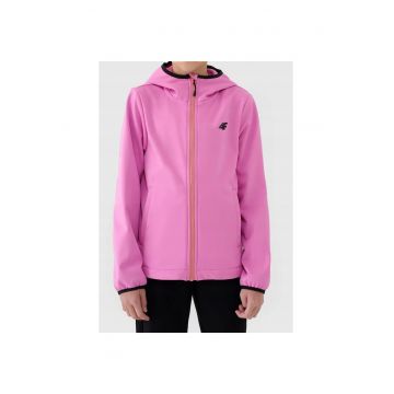 Geaca copii -  model TSOFF373 - impermeabila - roz - softshell