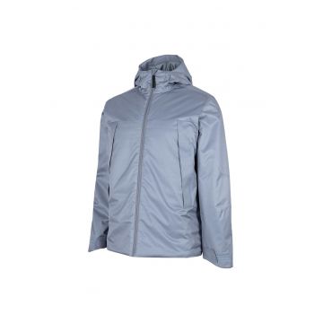Geaca de ski  barbati - gri - material rezistent
