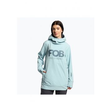 Geaca de snowboard dama -  albastru deschis