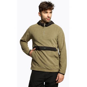 Geaca de snowboarding barbati -  Poliester - Kaki/Negru -